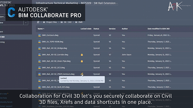 Collaboration for Civil 3D 